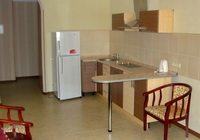2-х комнатный номер «Люкс 2к+» с кухней в гостинице «Лотос».
